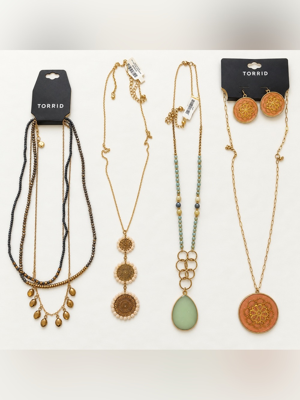 NWT Torrid Jewelry Bundle – 4 Pieces + Gift Box